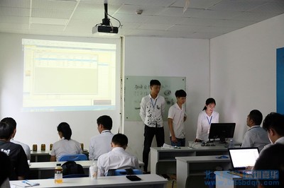 北大青鸟深圳嘉华学校T176班项目答辩 深圳软件开发新秀展露锋芒